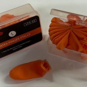 Kiss Vingerlingen Latex 20 stuks maat L