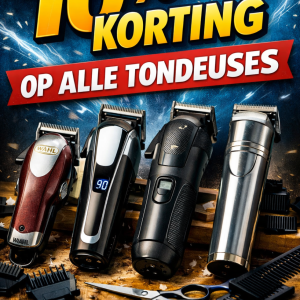 De hele maand Maart 10% korting op alle tondeuses